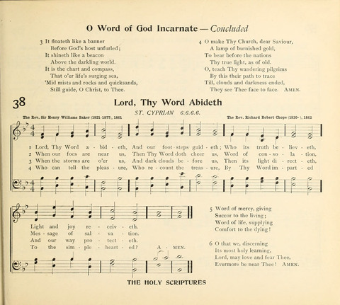 The Hymnal for Schools page 43