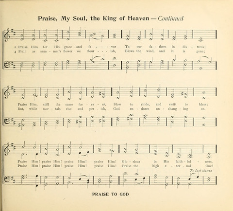 The Hymnal for Schools page 49