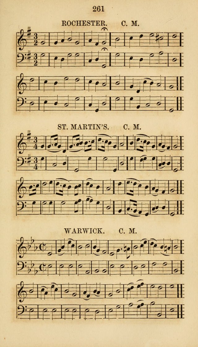 Hymns for Schools: with appropriate selections from scripture and tunes suited to the metres of the hymns (3rd ed.) page 261