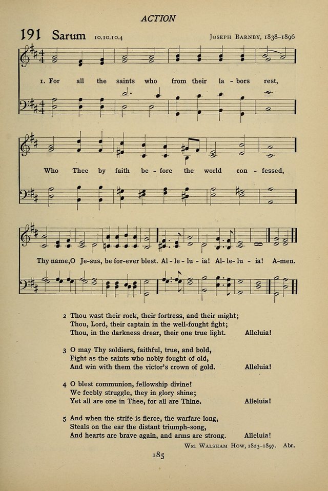 Hymns for Schools and Colleges page 185
