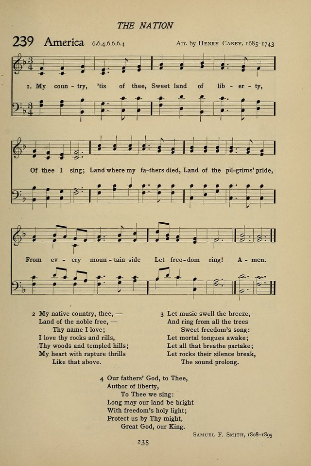 Hymns for Schools and Colleges page 235
