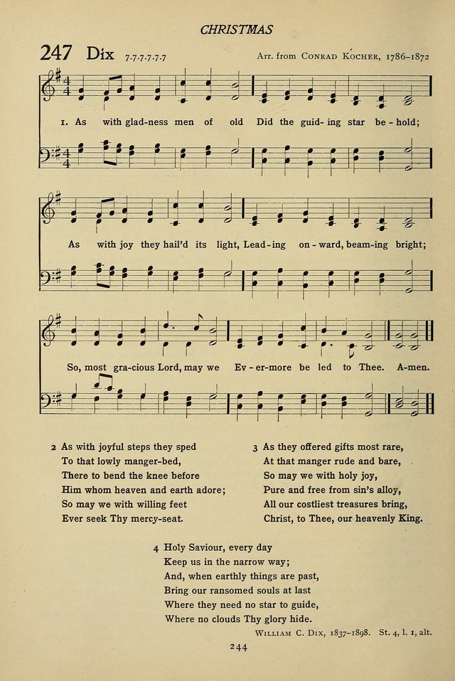 Hymns for Schools and Colleges page 244