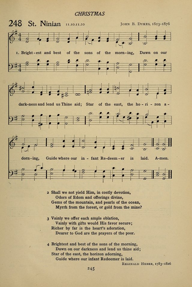 Hymns for Schools and Colleges page 245