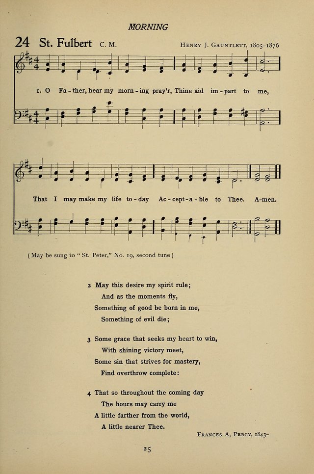 Hymns for Schools and Colleges page 25