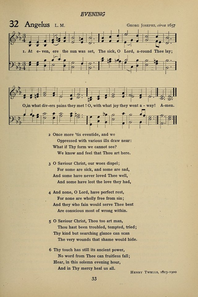 Hymns for Schools and Colleges page 33