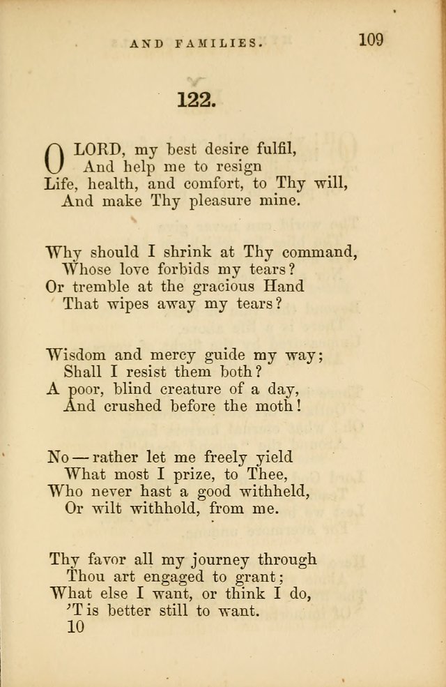 Hymns for Schools and Families page 109