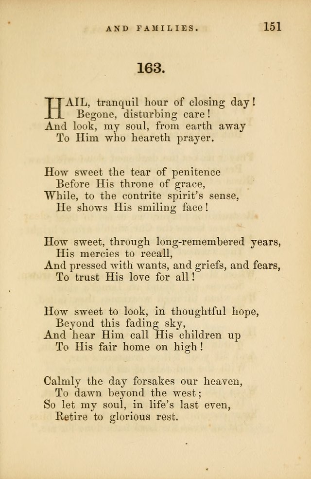 Hymns for Schools and Families page 151