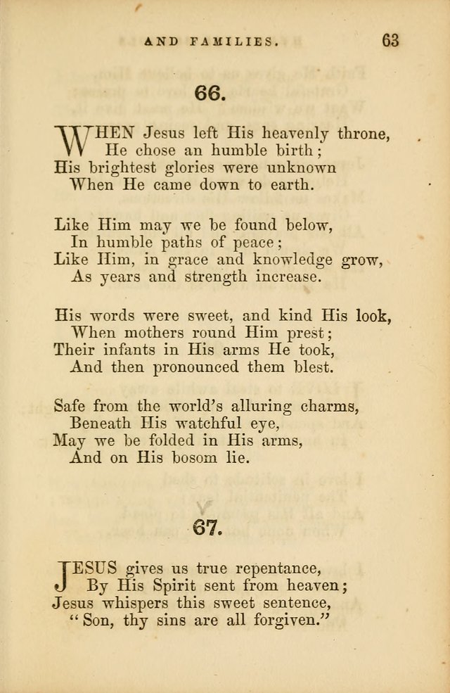 Hymns for Schools and Families page 63