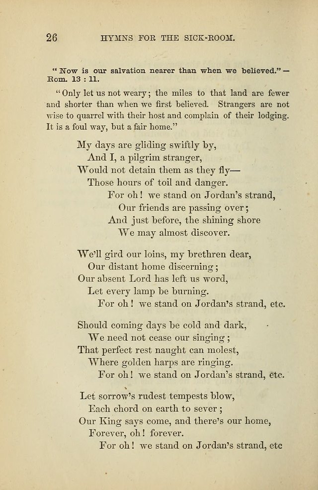 Hymns for the Sick-Room page 26
