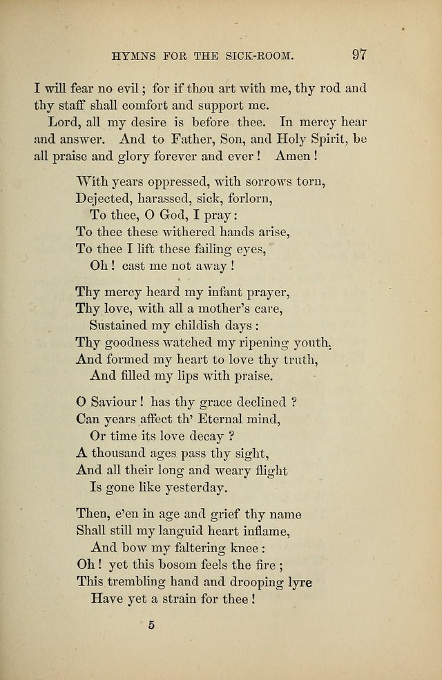 Hymns for the Sick-Room page 97