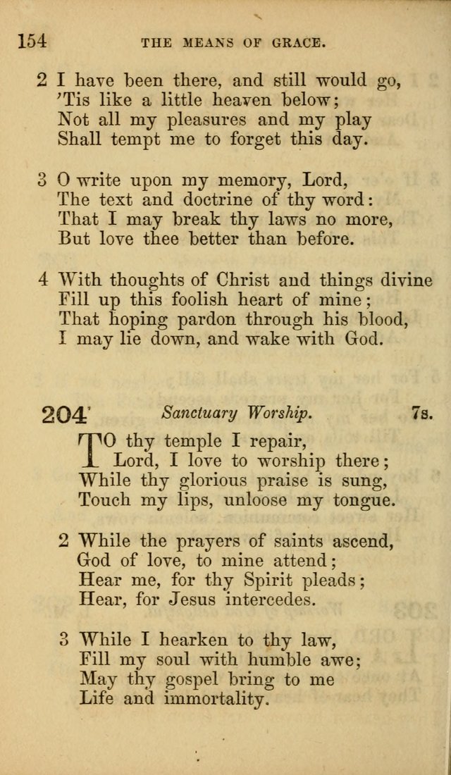 Hymns for Sunday Schools page 154