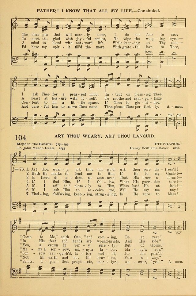 Hymnal for the Sunday School page 112