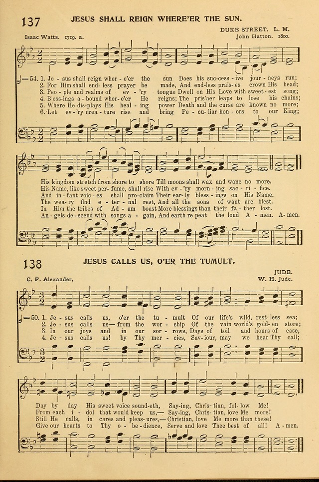 Hymnal for the Sunday School page 134