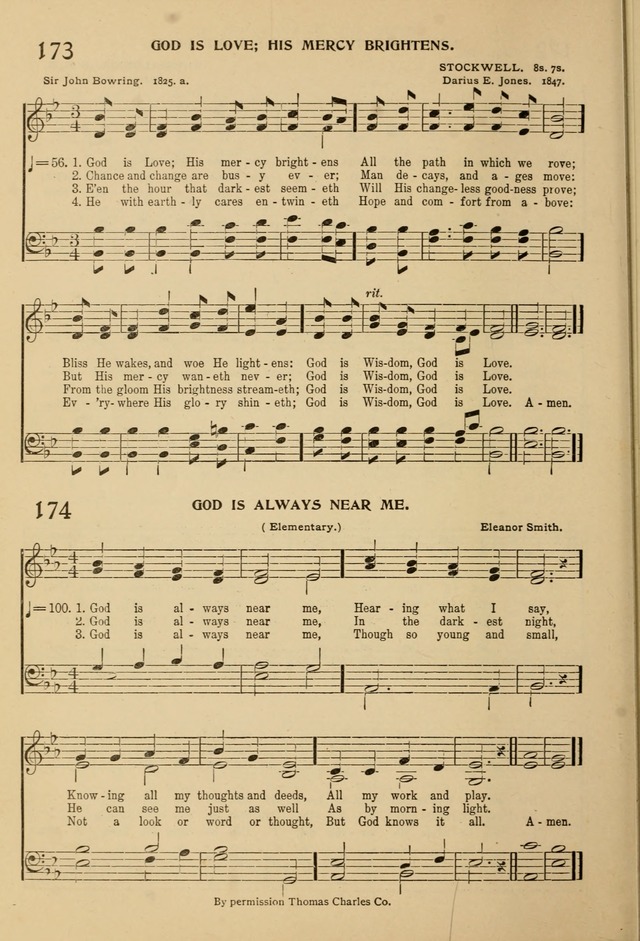 Hymnal for the Sunday School page 163
