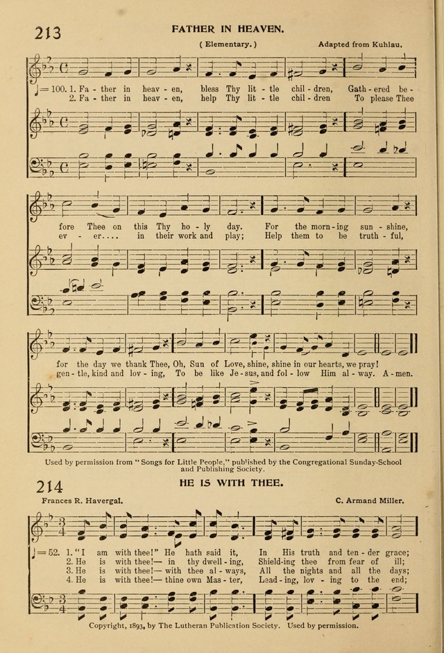 Hymnal for the Sunday School page 193
