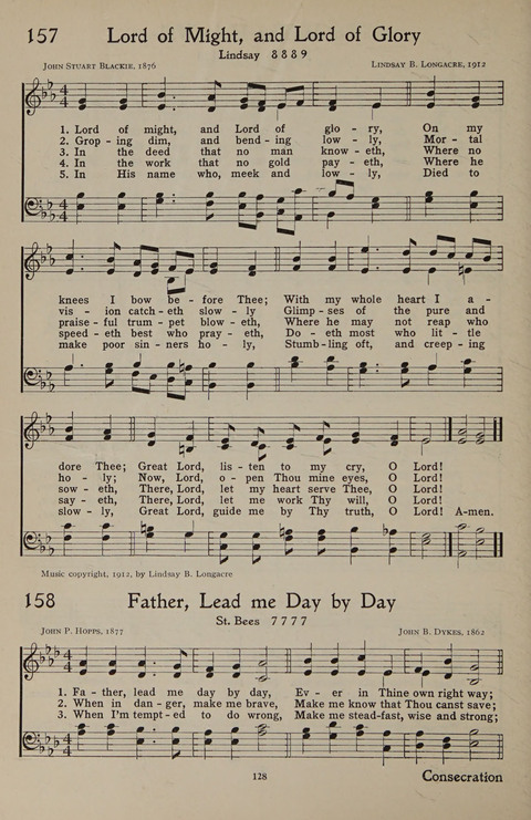 The Hymnal for Young People page 128