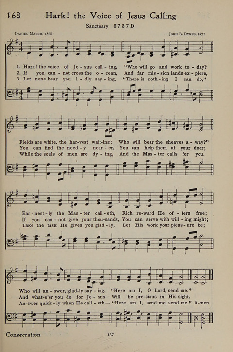 The Hymnal for Young People page 137
