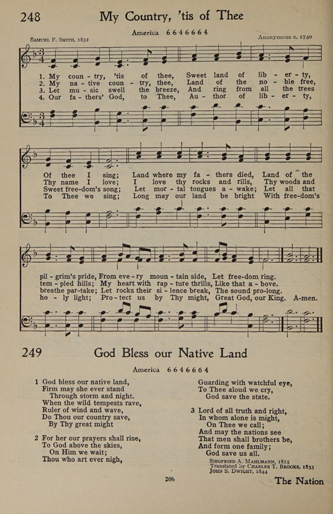 The Hymnal for Young People page 206