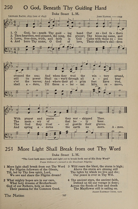 The Hymnal for Young People page 207