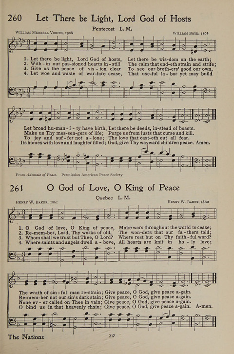 The Hymnal for Young People page 217
