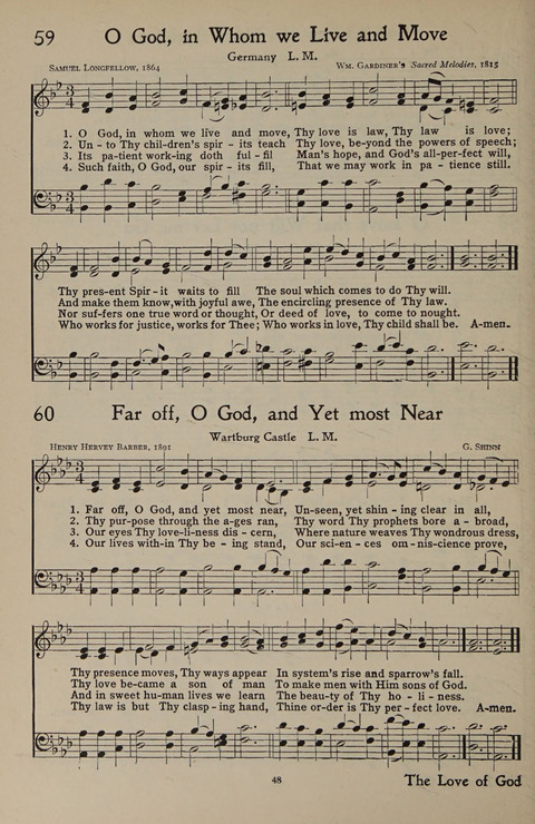 The Hymnal for Young People page 48