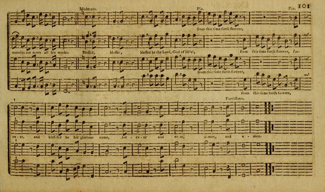 Harmonia Americana: containing a concise introduction to the grounds of music; with a variety of airs, suitable fore divine worship and the use of musical societies; consisting of three and four parts page 106