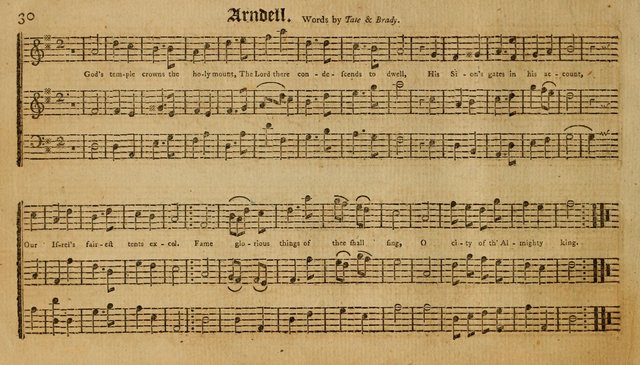 Harmonia Americana: containing a concise introduction to the grounds of music; with a variety of airs, suitable fore divine worship and the use of musical societies; consisting of three and four parts page 35