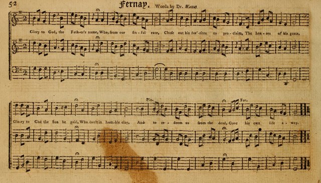 Harmonia Americana: containing a concise introduction to the grounds of music; with a variety of airs, suitable fore divine worship and the use of musical societies; consisting of three and four parts page 57