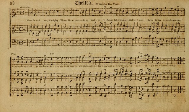 Harmonia Americana: containing a concise introduction to the grounds of music; with a variety of airs, suitable fore divine worship and the use of musical societies; consisting of three and four parts page 93
