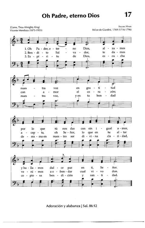 Himnario Adventista del Séptimo Día page 17