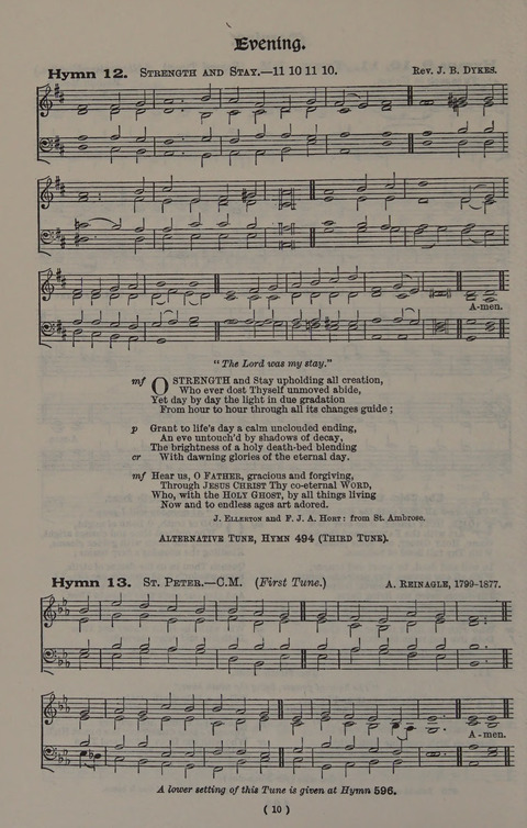 Hymns Ancient and Modern (Standard ed.) page 10