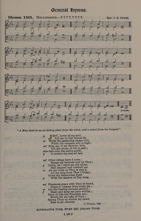 Hymns Ancient and Modern (Standard ed.) page 147
