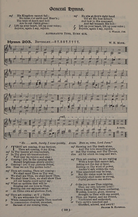 Hymns Ancient and Modern (Standard ed.) page 153
