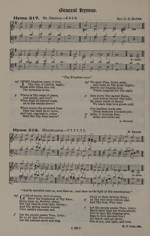 Hymns Ancient and Modern (Standard ed.) page 162