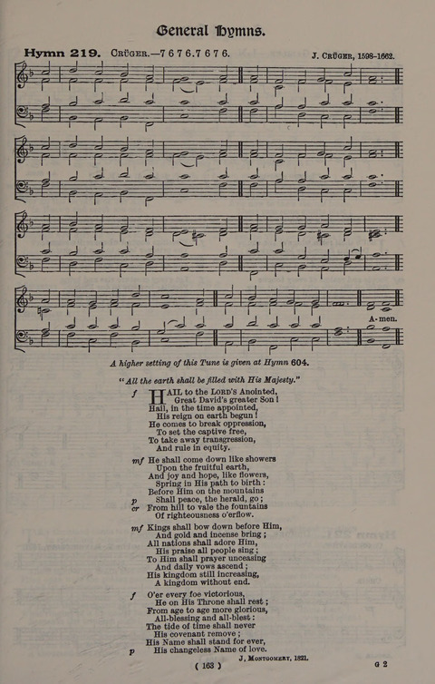 Hymns Ancient and Modern (Standard ed.) page 163