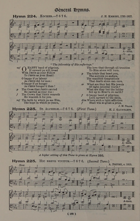 Hymns Ancient and Modern (Standard ed.) page 168
