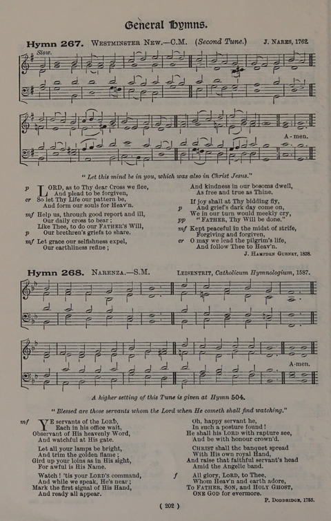 Hymns Ancient and Modern (Standard ed.) page 202