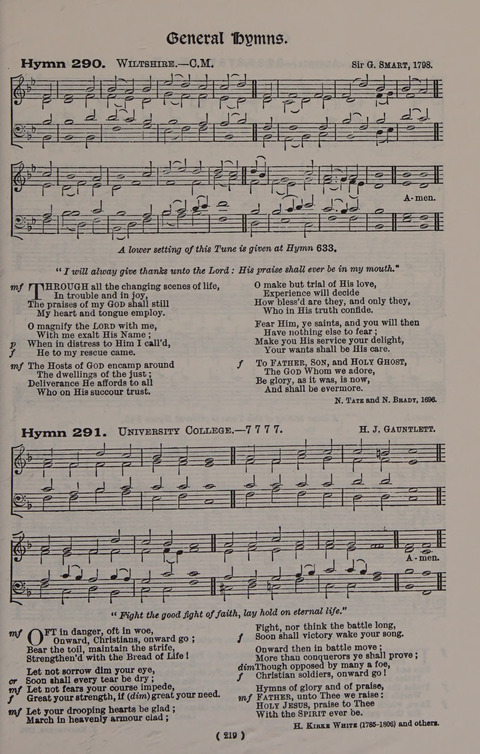 Hymns Ancient and Modern (Standard ed.) page 219