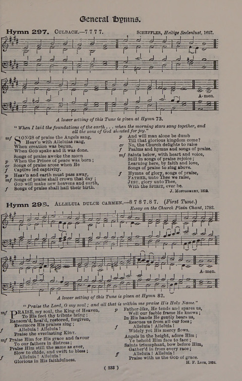 Hymns Ancient and Modern (Standard ed.) page 233