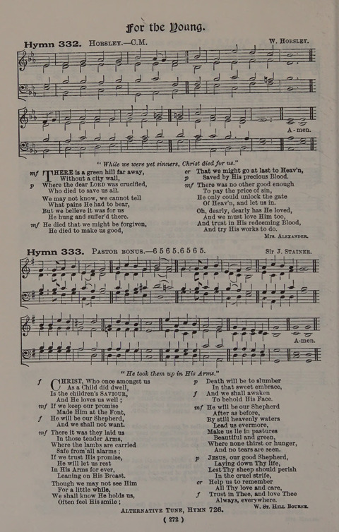 Hymns Ancient and Modern (Standard ed.) page 272