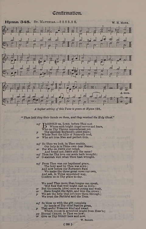 Hymns Ancient and Modern (Standard ed.) page 285