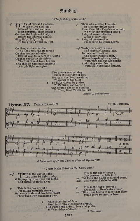 Hymns Ancient and Modern (Standard ed.) page 29