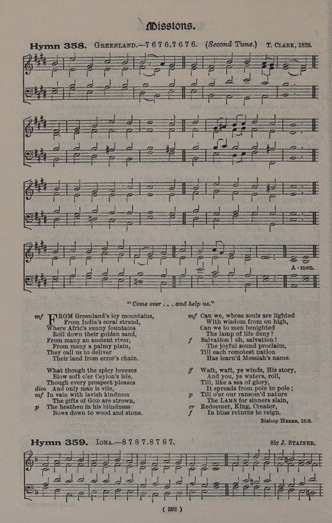 Hymns Ancient and Modern (Standard ed.) page 292