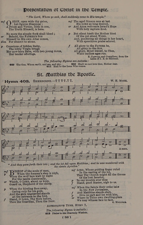 Hymns Ancient and Modern (Standard ed.) page 345