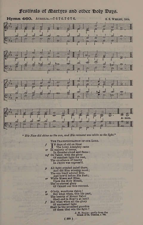 Hymns Ancient and Modern (Standard ed.) page 389