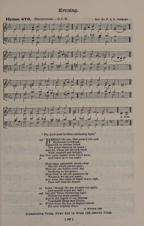 Hymns Ancient and Modern (Standard ed.) page 409