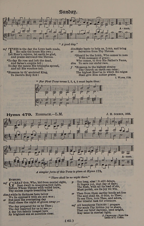 Hymns Ancient and Modern (Standard ed.) page 411