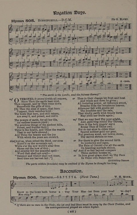 Hymns Ancient and Modern (Standard ed.) page 442