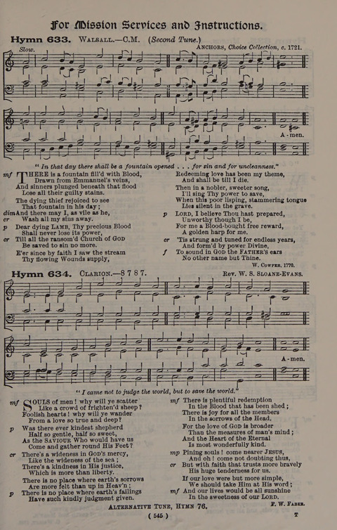 Hymns Ancient and Modern (Standard ed.) page 545