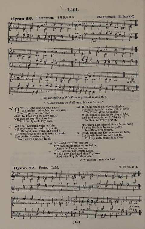 Hymns Ancient and Modern (Standard ed.) page 64